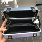 Wholesale small fashion aluminum alloy Messenger Bag luxury brand shoulder handbags for women shoulder bag