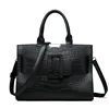 Women's Crocodile Large Capacity Bag High Quality Leather Hand Bag