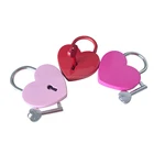 Padlock Lock Ivoduff Padlock OEM Love Heart Shape Lock Luggage Padlock 45*59mm