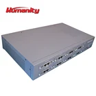Humanity 60FXO/FXS telephone line 4E1 4Ethernet over fiber optical PCM multiplexer
