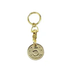 trolley Token key chain,coin keychain,key holder