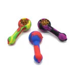 Pipe Concentrated Titanium Pipe Weed Accessories Blunt Device Concentrated Potion Straw Silicone Pipe