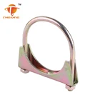 China Factory Price Galvanized And Stainless Steel U Shape Exhaust Pipe Clamp