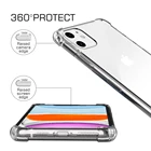 Wholesale Hotselling Shockproof Transparent Cute Bulk Tpu Bumper Hard Acrylic Clear Phone Case For Iphone 11 Se 12 6 7 8
