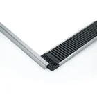 Auto-front sliding roller pusher shelf with stopper and divider used in supermarket shelf or freezer for drinks/milk