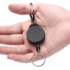 Resilience Steel Wire Rope Elastic Anti Lost Yoyo Key Chain