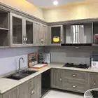 Wooden Color Aluminum profile for kitchen cabinet