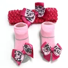 Hair accessory gift set, baby socks and headband set, headband sets for baby