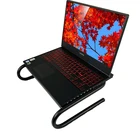 New Design Mesh Metal Desk Platform Monitor Stand Riser For Computer
