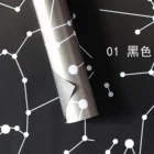 Shinewrap 2020 New shocking The Milky Way Printing Wrapping Flower Paper Rolls Plastic Sheets for Wrapping Flower