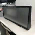 Wireless Control Double Side P4mm digital signs for Taxi Top LED Display for Video Advertising