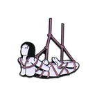 custom cute good-looking animals badge soft enamel tie pin souvenir for child
