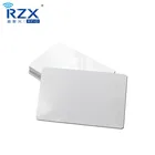 Card Blank Rfid Cards MIFARE DESFire EV2 8K NFC RFID CPU Blank White Card For Payment Solution