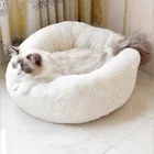 Instagramable Pet Cushion Mat Long Plush Super Soft Deep Sleep Pet Bed Warm Comfortable Cat/Dog Bed