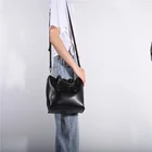 Vintage Genuine Women Real Cowhide Leather bags tote women handbags shoulder tote bag
