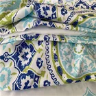 100% Microfiber Polyester Disperse Bohemian Printed for kids/baby Bedding Fabric