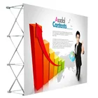 8 feet Tension Fabric Pop UP Trade Show Display Stand