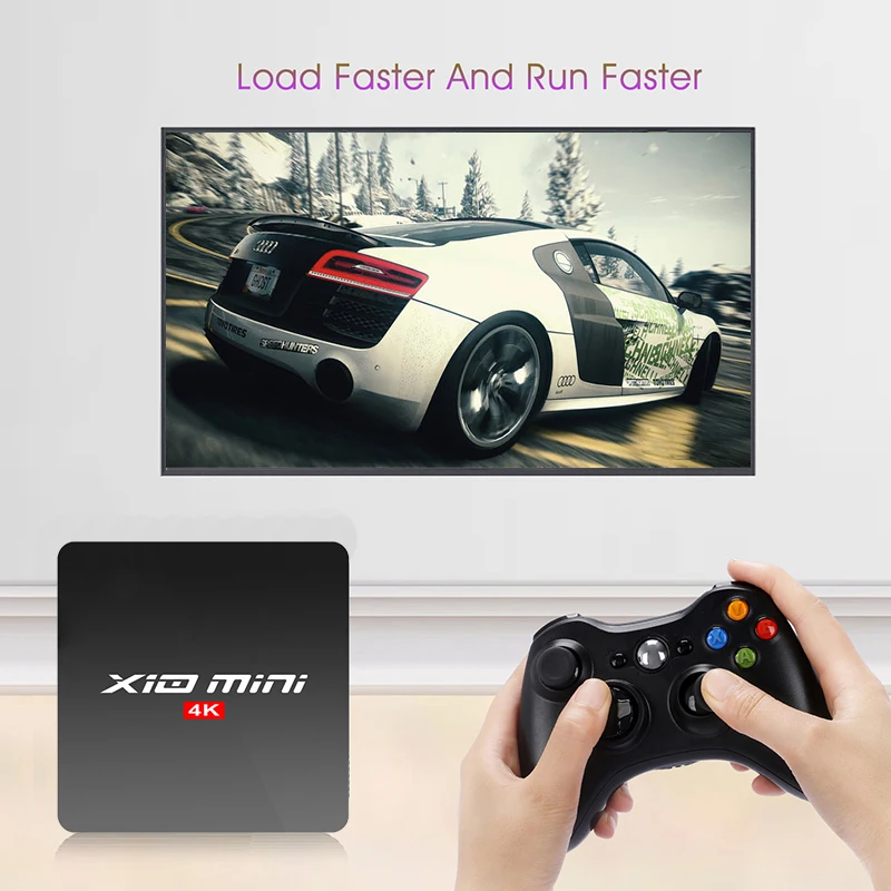 Cheapest 2GB 16GB Rock Chip 3228A  X10 MINI Support OEM Android 9.0 4K Ott Smart VS Rk3229 Tv Box PX X96  MINI Used For Watching