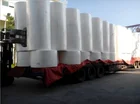 Wholesale virgin wood pulp raw material mother roll jumbo roll toilet tissue napkin tissue paper jumbo roll