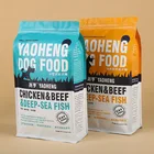 Pouch Pet Snack Plastic Packaging Bags Printing Plastic Dog Food Treat Snack Packaging Pouch Pet Food Bags