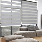 day and night window roller double zebra blinds sheer shade blackout black blinds