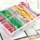 Silk Nail Stickers Japanese Style Colorful Mesh Silk Gold Foil Nail Art Stickers