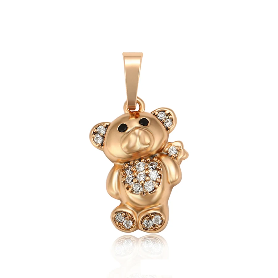A00571725 cute design bear shaped jewelry fahion gold-plated baby girl pendant, 18k gold
A00571725 cute design bear shaped jewelry fahion gold-plated baby girl pendant, 18k gold