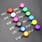 QORI Manufacture Plastic Badge Reel Retractable yoyo id Badge Reel Metal Business Card Holder