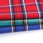 fashionable yarn dyed 100%combed cotton fabric for mens shirt ready in stock bulk