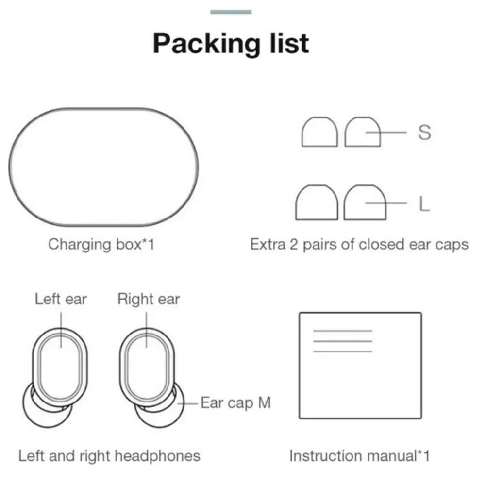 2019 hot selling sports bluetooth earphone A6S on Amazon for Red mi/Airdots - ANKUX.COM