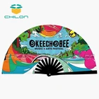 Asian Craft handmade Paper fashion Kung fu Hand Fans customized