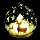 Led Christmas Decorative Ball Led LED Christmas Decoration Glass Ball