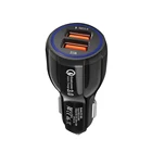 SIPU New arrival quick charge 3.0 usb car charger adapter with 2 port usb charger for iphone