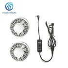 Fan Controller Switch For Woking Clothes 4 Modes Power Control Switch 7.4V/3A