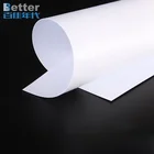 High opacity PVC plastic card-base material for VIP cards and telephone cards PVC-AC