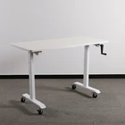 Electric Height Adjustable steel table office with Desktop Home Office Standing Desk furniture set