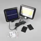 Led Solar Light Led 100 LED Solar Powered PIR Motion Sensor Wall Security Flood Spot Light For Outdoor Indoor