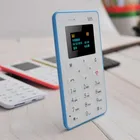 Colorful cool thin 4.8mm Ultra Thin M5 mobile pocket Card Phone mini Gift child basic mobile phone wholesale