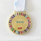 All kinds of national flag design 3D model plated medal apply to all kinds of enterprise badge