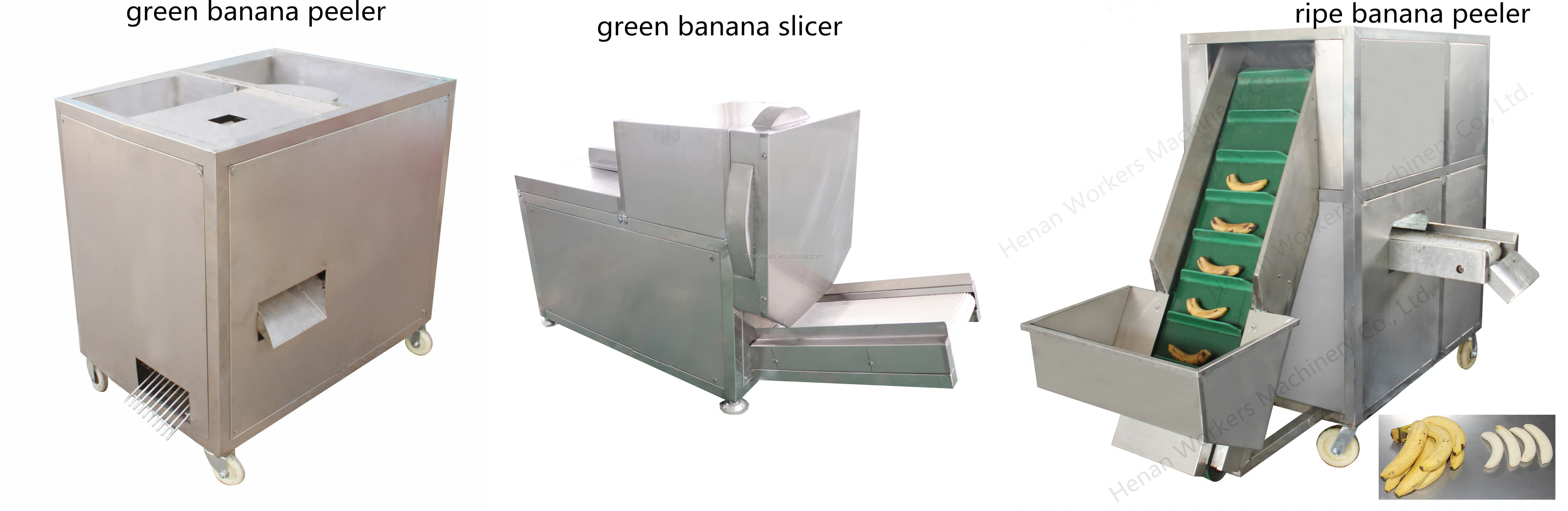 Banana peeler plantain peeling machine
