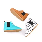 Leather Socks Leatherleatherleather Outdoor Boots Style Soft Leather Walking Toddler Baby Boy Socks Shoes
