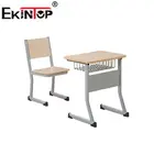 Ekintop hot selling high quality study desk table and chairs for college student made in China