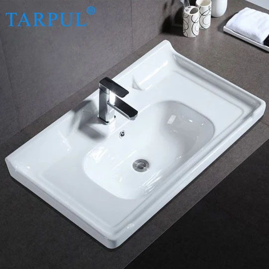 ceramic rectangular cabinet bathroom