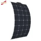 Corrosion resistance to salt fog High efficiency 32 cell ETFE PET 110W semi flexible solar panel