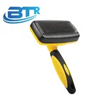 Pet Dog Cat Hair Beauty Handle Grooming Slicker Trimmer Comb Brush pet cleaning tools Supplies Product
