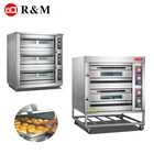 Gas 2 layer deck portable mini oven electric baking oven,Bread pizza bakery portable mini baking oven