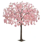 New Design Wedding Decoration White Pink Wishing Plant Artificial Cherry Blossom Tree Sakura Flower Trees For Sale