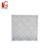 Disposable folding rotary filter pleating ac air filters