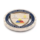 Metal Type And Casting Technique Commemorative Custom Soft Enamel Coin