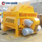 Js Series Hot Sale Js2000 China 2000 Liter Automatic Two Shaft Foamed Cement Concrete Mixer Mixing Machine